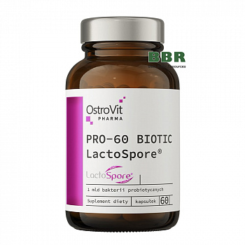Pro-60 Biotic LactoSpore 60 Caps, OstroVit Pharma