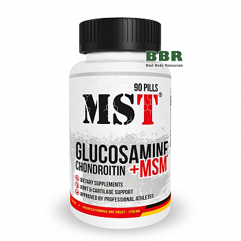Glucosamine Chondroitin MSM 90 Tabs, MST