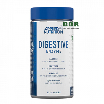 Digestive Enzyme 60 Caps, Applied Nutrition