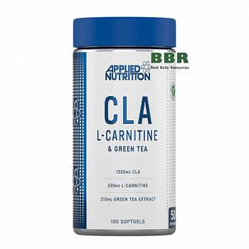 CLA L-Carnitine & Green Tea 100 Softgels, Applied Nutrition