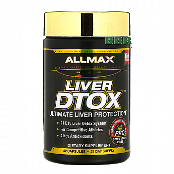 Liver D-Tox 42 Caps, ALLMAX Nutrition