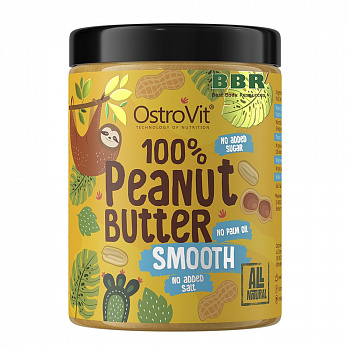 NutVit 100% Peanut Butter 1000g, OstroVit