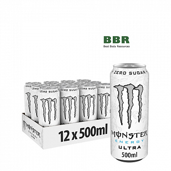 Monster Energy Ultra Zero Sugar 500ml, Monster