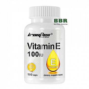 Vitamin E 100 Caps, IronFlex