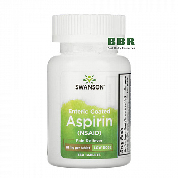 Aspirin NSAID 360 Tabs, Swanson