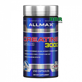 Creatine 3000 150 Caps, ALLMAX Nutrition
